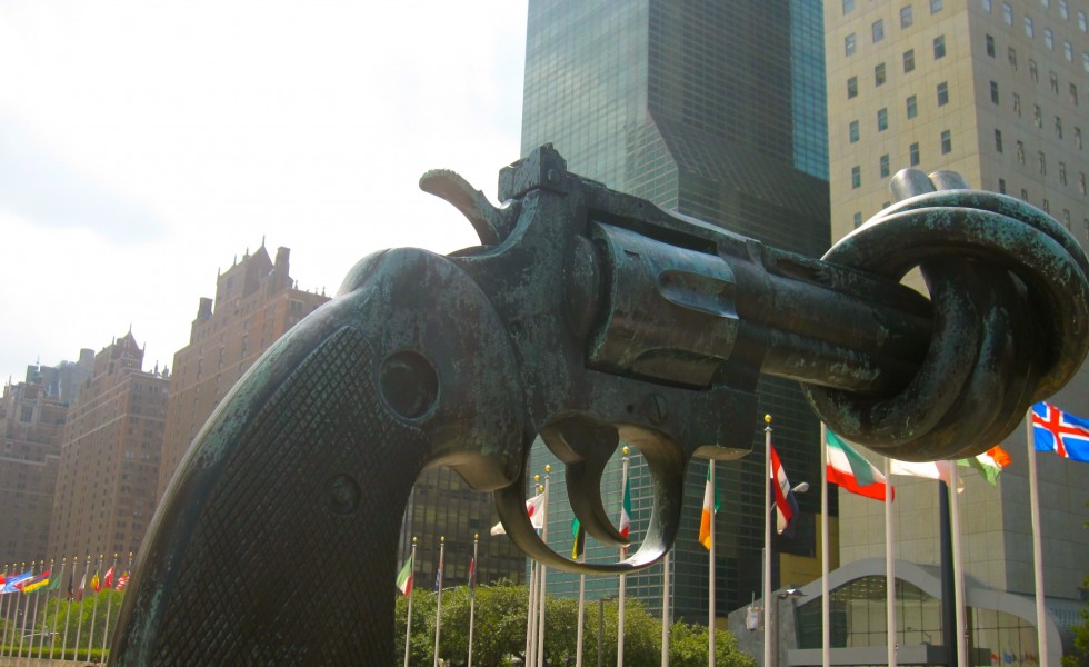 United Nations Statue